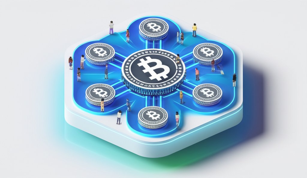 Crypto circulating supply chart showing available coins and tokens.