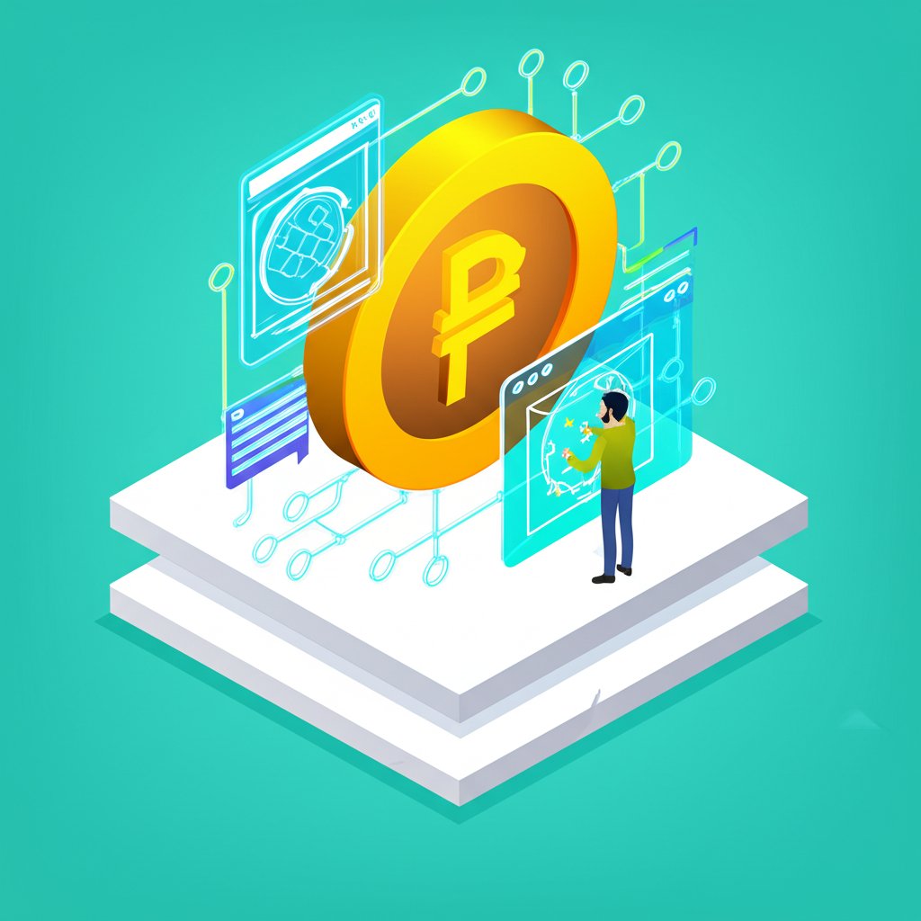 Coin vector graphics for finance, digital economy, and cryptocurrency designs.