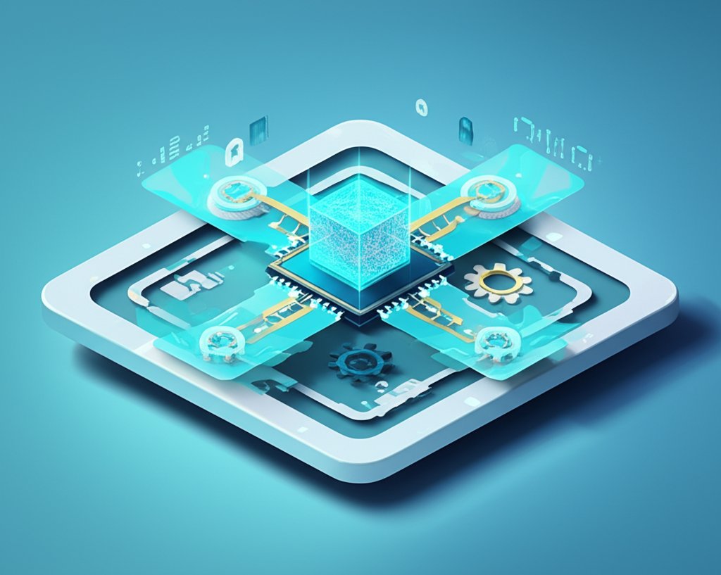 Visualizing how a crypto ledger works: the blockchain engine of trust.